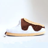 S’mores USB Heated Plush Slippers